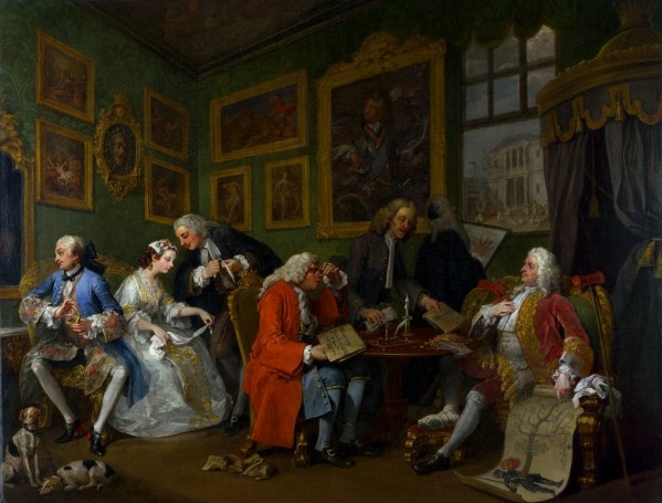 A gathering discussing current events by Stephan Sedlacek